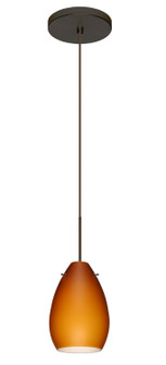 Pera One Light Pendant in Bronze (74|1XT-171380-BR)