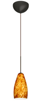 Karli One Light Pendant in Bronze (74|1XC-719818-LED-BR)