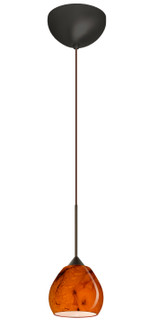 Tay Tay One Light Pendant in Bronze (74|1XC-5605HB-LED-BR)