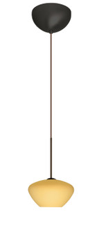 Peri One Light Pendant in Bronze (74|1XC-5410VM-LED-BR)