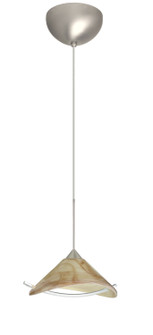 Hoppi One Light Pendant in Satin Nickel (74|1XC-181305-SN)