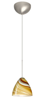 Mia One Light Pendant in Satin Nickel (74|1XC-1779HN-SN)