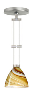 Mia One Light Pendant in Satin Nickel (74|1XA-1779HN-SN)