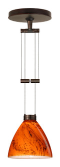 Mia One Light Pendant in Bronze (74|1XA-1779HB-BR)