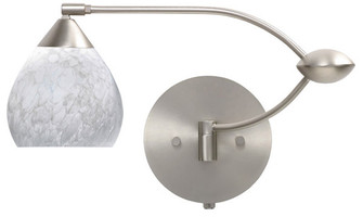 Tay Tay One Light Swing Arm Wall Sconce in Satin Nickel (74|1WU-560519-SN)