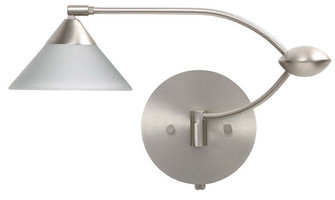 Kona One Light Swing Arm Wall Sconce in Satin Nickel (74|1WU-117607-SN)