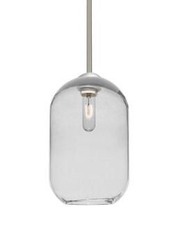 Omega 12 One Light Pendant in Satin Nickel (74|1TT-OMEGA12CL-SN)