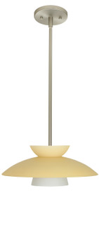 Trilo One Light Pendant in Satin Nickel (74|1TT-451397-LED-SN)