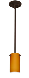 Stilo One Light Pendant in Bronze (74|1TT-440480-HAL-BR)