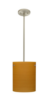 Tamburo One Light Pendant in Satin Nickel (74|1TT-4006OK-SN)