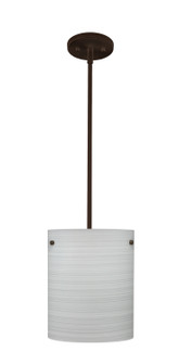 Tamburo One Light Pendant in Bronze (74|1TT-4006KR-LED-BR)