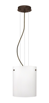 Tamburo One Light Pendant in Bronze (74|1KG-400607-LED-BR)