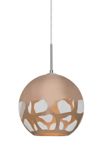 Rocky One Light Pendant in Satin Nickel (74|1JT-ROCKYCP-SN)