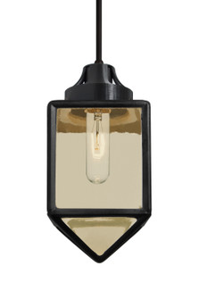 Bravo One Light Pendant in Black (74|1JT-BRAVOBK-BK)