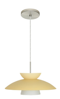 Trilo One Light Pendant in Satin Nickel (74|1JT-451397-LED-SN)