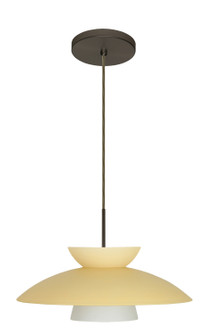 Trilo One Light Pendant in Bronze (74|1JT-451397-LED-BR)