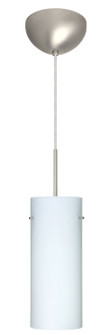 Stilo One Light Pendant in Satin Nickel (74|1JC-412307-SN)