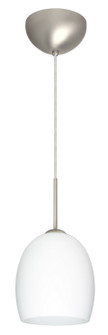 Lucia One Light Pendant in Satin Nickel (74|1JC-169707-LED-SN)