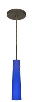 Camino One Light Pendant in Bronze (74|1BT-5674CM-HAL-BR)