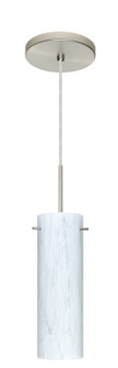 Copa One Light Pendant in Satin Nickel (74|1BT-493019-LED-SN)