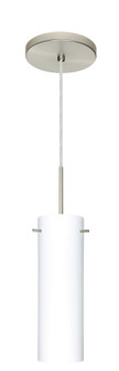 Copa One Light Pendant in Satin Nickel (74|1BT-493007-SN)