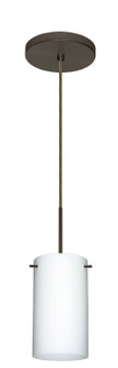 Stilo One Light Pendant in Bronze (74|1BT-440407-LED-BR)