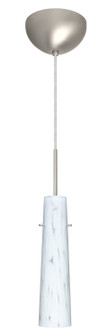 Camino One Light Pendant in Satin Nickel (74|1BC-567419-HAL-SN)