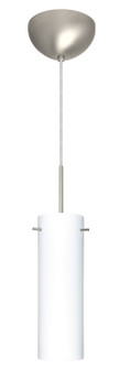 Copa One Light Pendant in Satin Nickel (74|1BC-493007-MED-SN)