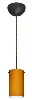 Stilo One Light Pendant in Bronze (74|1BC-440480-HAL-BR)