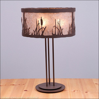Kincaid-Cattails Three Light Table Lamp in Rustic Brown (172|M69265AL-27)