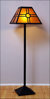 Rocky Mountain-Southview One Light Floor Lamp in Black Iron (172|M62674AM-97)