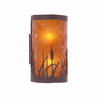 Kincaid-Cattails Two Light Wall Sconce in Rustic Brown (172|M19165AM-27)