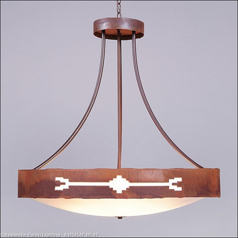 Ridgemont-Del Rio Seven Light Chandelier in Rust Patina (172|A42585AF-HR-02)