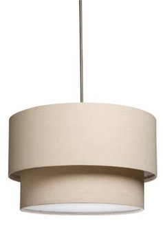 Mercer Street Three Light Chandelier in Oatmeal (78|SC522OM)