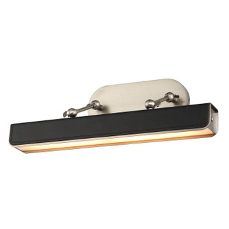 Valise Picture LED Wall Sconce in Aged Nickel/Tuxedo Leather (452|PL307919ANTL)