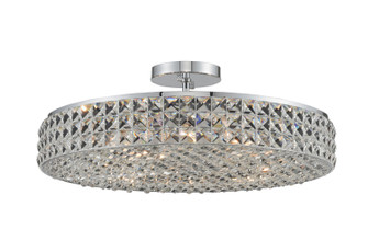 Loro Eight Light Semi Flush Mount in Chrome (238|032842-010-FR001)