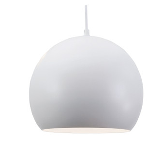 Roxy One Light Pendant in White (162|RXYP12WH)