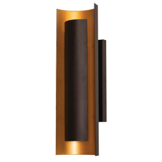 Reveal LED Wall Sconce in Black and Gold (162|RVS0416L30D1BKGD)