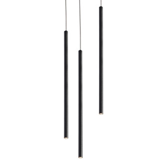 Point LED Pendant in Black (162|PNTP0107L30D1BK)