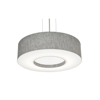 Montclair Three Light Pendant in Satin Nickel (162|MCP1932MBSN-GY)