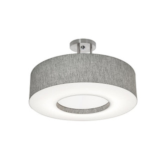 Montclair Two Light Semi-Flush Mount in Satin Nickel (162|MCF1932MB-GYSF)