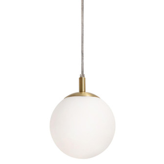 Loretto One Light Pendant in Satin Brass (162|LRTP07MBSB)