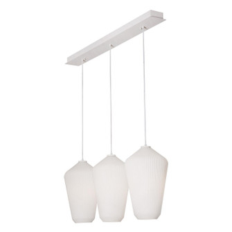 Lola Three Light Pendant in White (162|LOLP11WHLNR3)