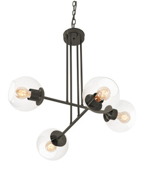 Jamie Four Light Pendant in Black (162|JAMP25MBBK)