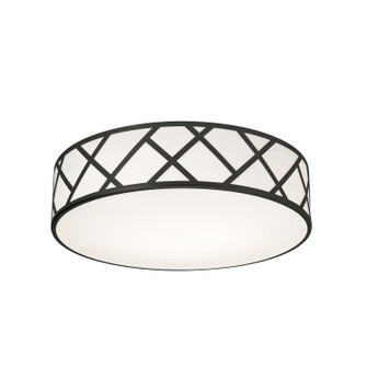 Haven Three Light Flush Mount in Black (162|HVNF21MBBK)