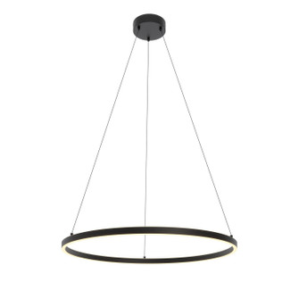 Glo LED Pendant in Black (162|GLOP36L30D1BK)