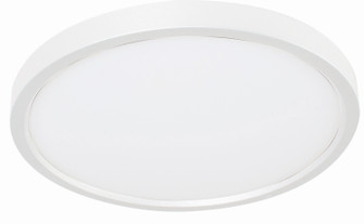 Edge Round LED Flush Mount in White (162|EGRF08LAJD1WH)