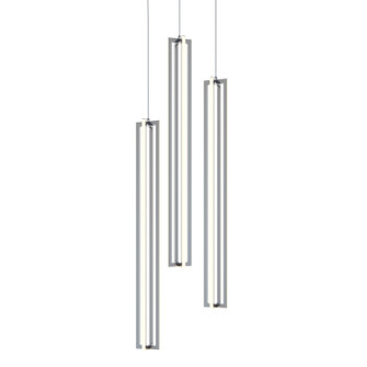 Cass LED Pendant in Satin Nickel (162|CSSP36L30D1SNRND3)