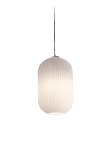 Callie One Light Pendant in White (162|CALP09WH)