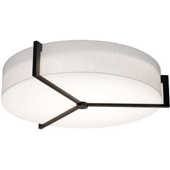 Apex LED Ceiling Mount in Linen White/Espresso (162|APF3044L5AJUDES-LW-MS)